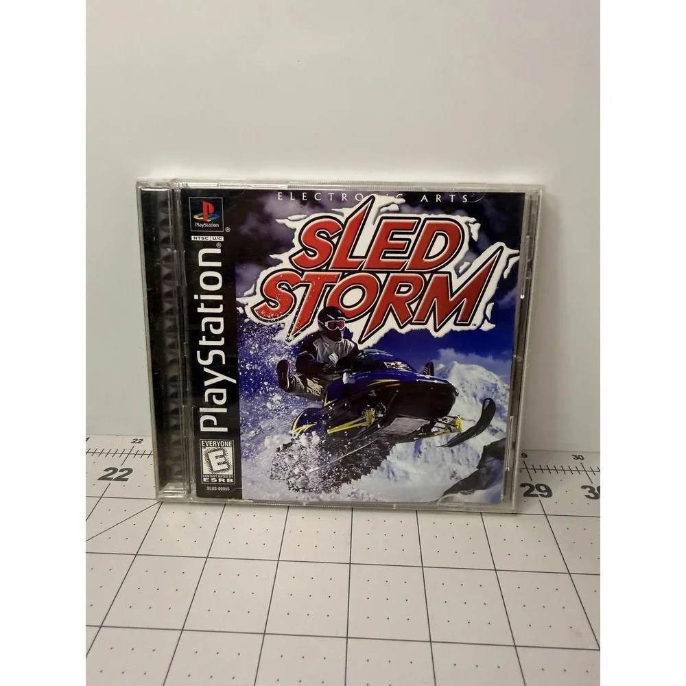 Sled Storm (Sony PlayStation 1, 1999) COMPLETE TESTED WORKS